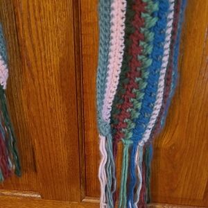 Maurices Colorful Crochet Scarf